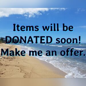 Donating Items Soon!